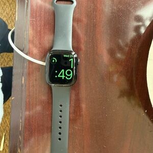 Apple Smartwatch with Gray Band
